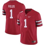 NCAA Ohio State Buckeyes Men's #1 Justin Fields Red Nike Football College Jersey HWG5845OX